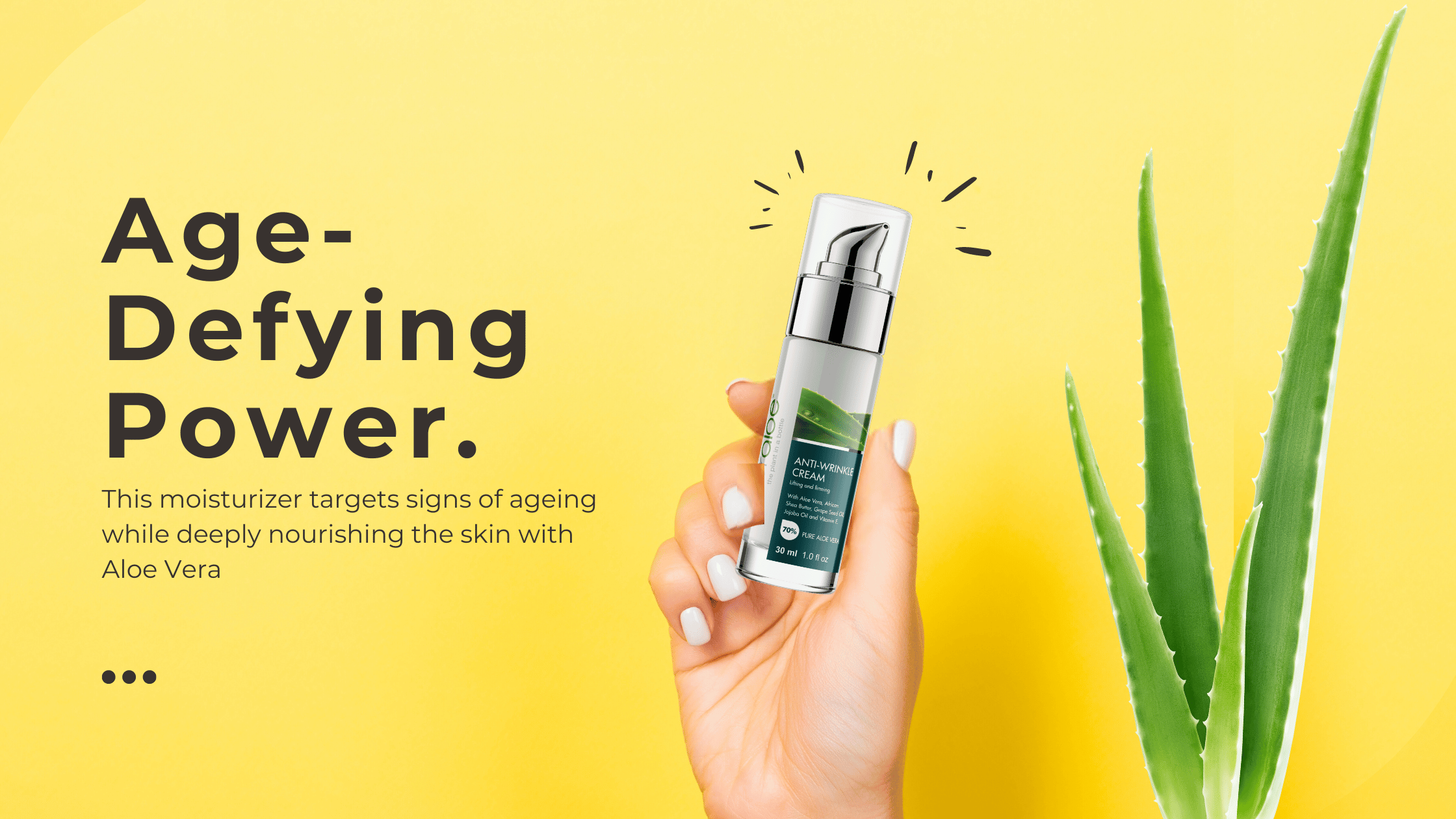 Best Anti-Aging Serum: Curaloe Anti-Wrinkle Aloe Vera Cream Blog