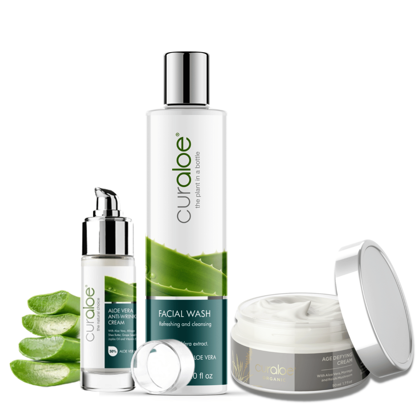 Timeless Beauty Bundle - Aloe Vera Infused Anti-Ageing Skincare