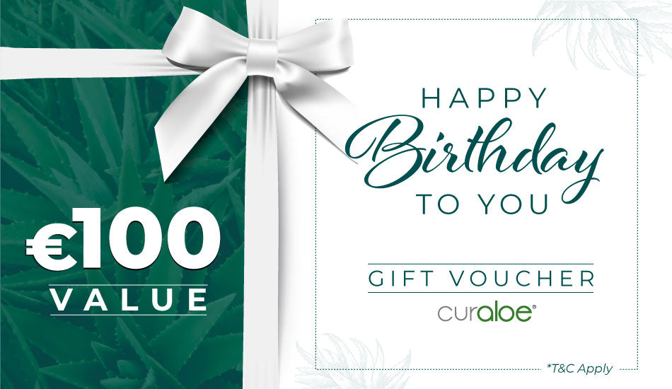 Curaloe Birthday Gift Card - Pamper Loved Ones with Organic Skincare