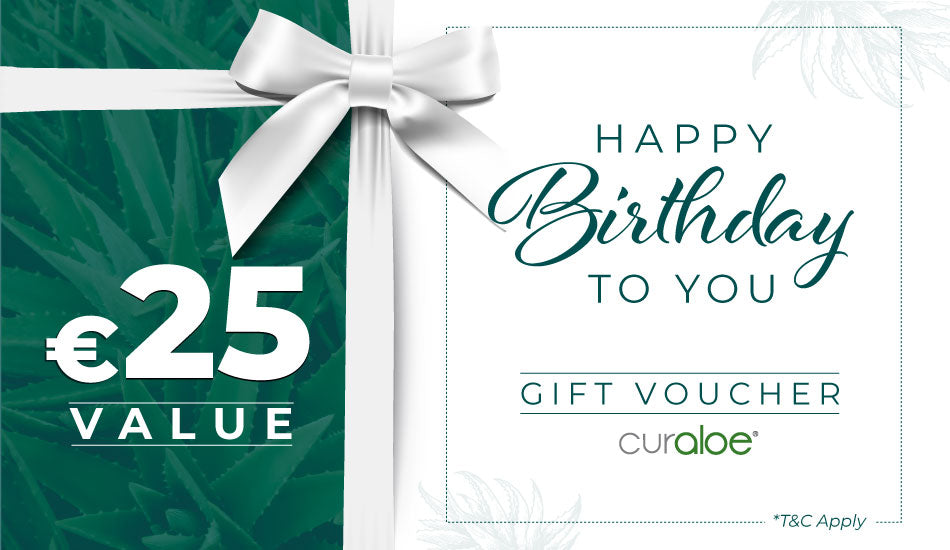Give the Gift of Choice with Curaloe Birthday Gift Card - Skincare Delight