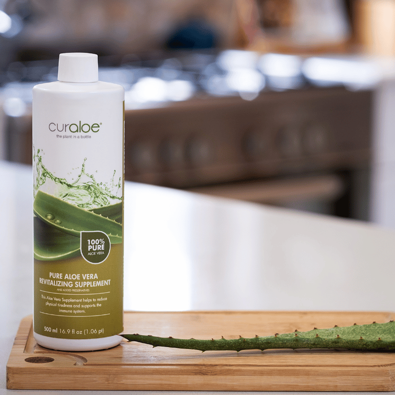 Curaloe Aloe Vera Vitamin Shot for healthy skin and overall well-being