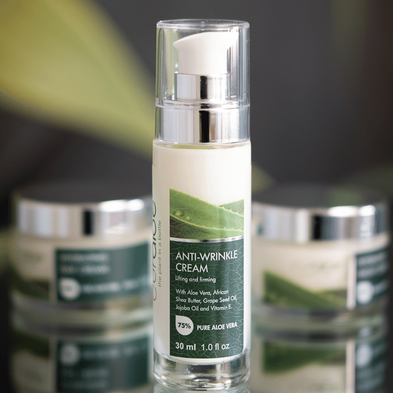 Anti-Wrinkle Cream - 75% Aloe Vera for Acne Relief and Age Defiance