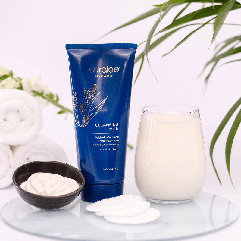 Curaloe Organic Cleansing Milk 200ml - Organic Skin Care